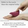 iroha+ Cream KUSHI Women Vibrator, Waterproof Soft Silicone Rechargeable Sensual Massager, HMP-02