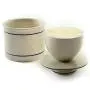 Norpro Glazed Stoneware Butter Keeper