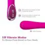 ROSERAIN Silicone Vibrators,Rechargeable stimulate massager with wireless for woman G-Sport,female toys or couples toys