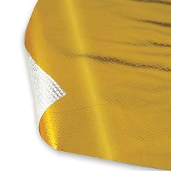 Design Engineering 010390 Reflect-A-GOLD High-Temperature Heat Reflective Adhesive Backed Roll, 24" x 150 Roll