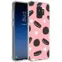 Samsung Galaxy S9 Case,Flexible Soft TPU Cover Shell,Slim Silicone Black Rubber Non-Slip Durable Design Protective Phone Case for Samsung Galaxy S9 -Biscuits