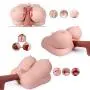 Realistic 3D Pussy Oral Male Masturbator with Big Boobs for Men, Silicone Sex Love Doll with Virgin Vagina Tight and Lifelike Oral Toys Pussy for Male Masturbation