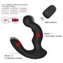 Wushuangyu Massager Plug Wireless Control 11 Speeds Massager for Man, Rechargeable Vibrating Massager (Black) - Vibrant Toy