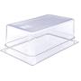 Carlisle 10203B07 StorPlus Full Size Polycarbonate Food Pan, 8" Deep, Clear