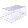 Carlisle 10203B07 StorPlus Full Size Polycarbonate Food Pan, 8" Deep, Clear