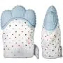 Teething Mittens for Babies with Baby Food Feeder Pacifier | Teether Set Perfect to Soothe Tender Gums | Fruit Feeder Pacifiers Safe Way to Introduce Solid Foods | Ideal Teething & First Baby Feeding