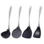 SKYyao Kitchen utensil set Stainless steel handle Silicone cookware set non-stick pan spatula spoon kitchenware supplies Silicone