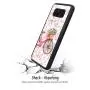 Samsung Galaxy S8 Case,Flexible Soft TPU Cover Shell,Slim Silicone Black Rubber Non-Slip Durable Design Protective Phone Case for Samsung Galaxy S8 -Bicycle