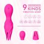 Qhufnng Silicone Messager Powerful Quiet Multispeed 9 Modes Wireless and Travel Friendly Adult Toys for Women Best Choices for Holidays for Foot Back Neck Muscle Aches Purple
