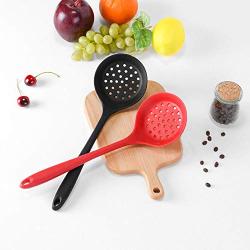 Holarose Silicone Cooking Utensils Kitchen Utensil Tools for Nonstick Cookware with Spatula Turner Ladle Pasta Server Heat Resistant