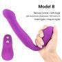 Tight Design Strapless Strap-on Vibrator - Mode B Silicone Toy