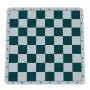 WE Games Original 100% Silicone Tournament Chess Mat - 20 in. Board, Green
