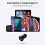 AUKEY USB C PD Car Charger, 21W Power Delivery, 5V/3A When Both Ports Used Together, Adapter for Google Pixel 3/3 XL, iPhone Xs/XS Max, Samsung Galaxy S9 / S10, iPhone X / 11/11 pro and More