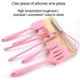 6 Piece Kitchen Utensil Set, Cookware Silicone Kitchen Utensil Set Heat Resistant Kitchen Cookware Nonstick Kitchen Baking Tool, Kitchenware