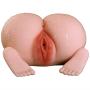 Female Beautiful-Torso Doles for Men Ultra Soft Realistic Dual-Tunnels Pusseys Pocket Adult Toys Waterproof & Life-Size