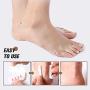 MLGY Waterproof Anti-wear Shoe Sticker 100 pcs,Foot Care Protection Pad,Ultra-Thin Transparent Self-Adhesive Heel Anti-Wear Sticker.
