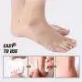 MLGY Waterproof Anti-wear Shoe Sticker 100 pcs,Foot Care Protection Pad,Ultra-Thin Transparent Self-Adhesive Heel Anti-Wear Sticker.