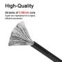 Silicone Wire 12 AWG Black 33 feet 12 Gauge Ultra Flexible Tinned Copper Conductor Electric Wire Cable