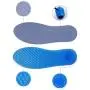 1Pair Blue Silicone Gel Reusable Honeycomb Full Length Non Slip Comfort Sports Insole Air Cushion Damping Shoe Pad Cushion Shoe Inserts for Men Women