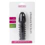 Shots Toys Thrilling Silicone Penis Extension Masturbator, Black