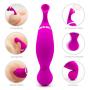 Vibrant Body Relax Mssager Vibr Gsport Game Silicone Funny Daily Wearable Toys Suction Intensities and 10 Strong Vibrating Modes for Women Wearable