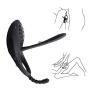 Heiyy Men Toy Adult Strong Vibrǎtion Delay Ring Silicone Massage Ring Waterproof