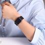 JuQBanke Compatible for Apple Watch Band 38mm 40mm 42mm 44mm, Soft Silicone Replacement Sport Strap with Classic Buckle Metal Clasp Compatible with iWatch Apple Watch Series 5/4/3/2/1