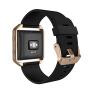 Simpeak for Fitbit Blaze Bands with Frame, Silicone Replacement Band Strap with Frame Case for Fit bit Blaze Smart Fitness Watch, Small/Large