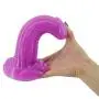 6.9 Inch Realistic Double Layer Silicone Toy with Strong Suction Cup