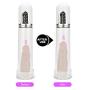 Electric Auto Penis Vacuum Pump Enlargers For Men Erotic Sex Toys For Male Penis Extender To Help Erection And Sex Time Extension Enhancer Prolong Penis Sex Male Pump (Color:White )