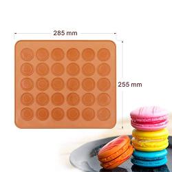AK ART KITCHENWARE Silicone Macaron Baking Mat Mold Dessert Tools Pastry Baking Tools for Bakery No-stick 30-cavity