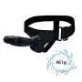 WY-Massagrel UniSêx Strap On Toy Waist Adjustable Double Role Play Silicone Black by by WY-Love