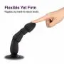 Silicone Vibration Massage Balls Back Plug Toys for Men Women Couples