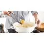 ROUDK 11Pcs Silicone Cooking Kitchen Utensils Set-Premium Bamboo Wooden Handle With Non-Stick Silicone Heat Resistant Kitchenware For Cooking And Baking Tools