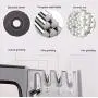 SXJJQAQ Sharpener Manual Sharpener Knife Bladed Scissors Kitchen Suitable for All Types of Tools