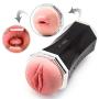 CS-PYY Men Deep Throat, Vǐbrating Orál Cup, Sucking Endless Pleasure, Adult Toys for Men 100% Safe Silicone for Man Self Pleasure for Men Enhancement Exercise