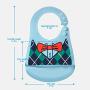 Baby Waterproof Bibs Silicone Bib for Babies and Toddlers with Various Styles