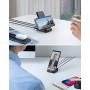 Anker Wireless Charger, PowerWave 10 Stand with 2 USB-A Ports, 7.5W for iPhone 11, 11 Pro, 11 Pro Max, XS Max, XR, XS, X, 8, 8 Plus, 10W for Galaxy S10 S9 S8, Note 10 Note 9, DC Adapter Included