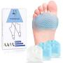 Metatarsal Pads Ball of Foot Cushions for Women, 6 PCS Breathable Soft Forefoot Pad