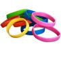 Dazzling Toys 48 Pack Bracelets | 4 Dozen Rubber Neon Monkey Wristbands | Pack of 48 | Makes Great Kids Party Favors, Rewards, Gifts.