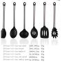 JunbosiKitchenware Cooking Cookware 6 Piece Set Silicone Shovel Spaghetti Spaghetti Scraper Spoon Kitchenware