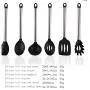 JunbosiKitchenware Cooking Cookware 6 Piece Set Silicone Shovel Spaghetti Spaghetti Scraper Spoon Kitchenware