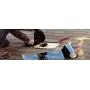 Flex Tape Rubberized Waterproof Tape, 4" x 5, Black (2 Pack)