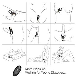 Male Enhancement Exercise Bands O Ring Flexible Rings - 100% Medical Grade Silicone Massage Ring Six Toys for Man Delay Ring