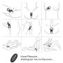 Male Enhancement Exercise Bands O Ring Flexible Rings - 100% Medical Grade Silicone Massage Ring Six Toys for Man Delay Ring