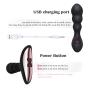 Male Massager Toy with Wireless Remote Control, 10 Stimulation Patterns USB Rechargeable Massager Silicone Vibrating, Waterproof