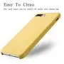 Yajuhoy iPhone 8 Plus Case / iPhone 7 Plus Case, Liquid Silicone Gel Rubber Case Soft Microfiber Cloth Lining Cushion Compatible with Apple iPhone 8 Plus (2017) / iPhone 7 Plus (2016) - Yellow
