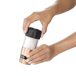 OXO Good Grips Accent Mess-Free Salt and Pepper Grinder, Copper