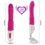 9.84&quot Thrusting Viberating Toy for Women Ladies with 10 Speed Frequency Vibrant Adult Toys with Hands-Free Suction Cup Waterproof & Rechargeable (Pink)