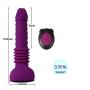 9.05inch Silicone Electric Automatic Thrusting V?brátor with 6 Frequency Patterns and Strong Suction Cup of Wireless Remote Control Women Adult Toy(Purple)